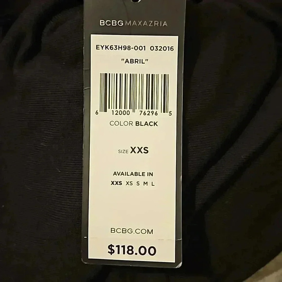 BCBG Maxazria Cowlneck Long Sleeve Dress - Picture 4 of 4